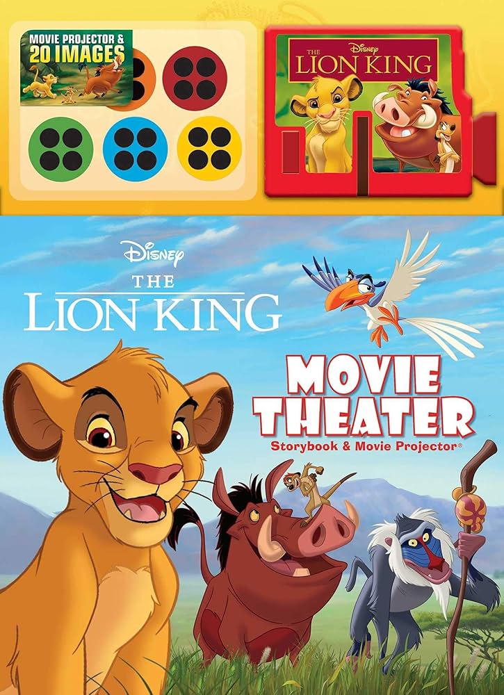 Disney The Lion King Movie Theater Storybook & Movie